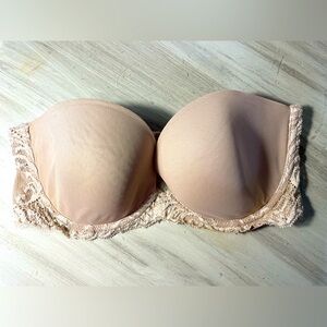 Nude Natori Strapless 36C Bra NWOT